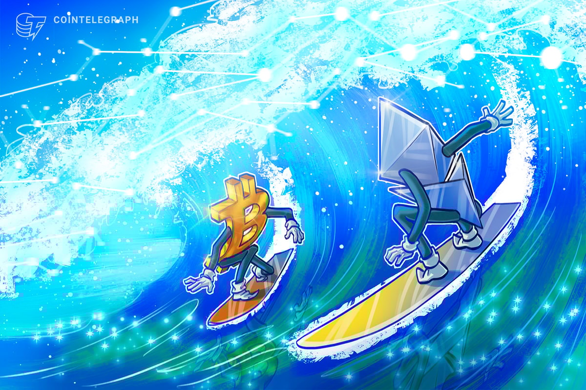 ETH reaches a new record over $4,870 as the Fed adopts a more accommodating stance and Ether ETF inflows restart