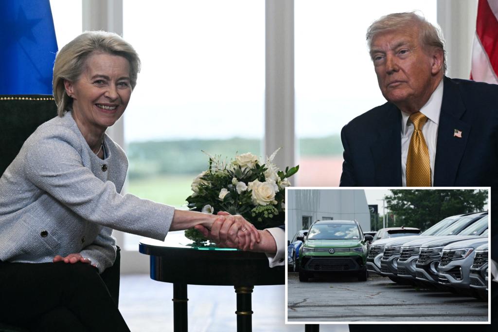 EU aims to eliminate tariffs on US imports as part of Trump agreement