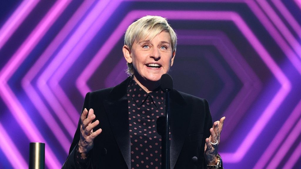 Ellen DeGeneres offers a glimpse into her new life in the English countryside.