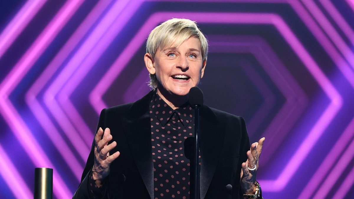 Ellen DeGeneres offers a glimpse into her new life in the English countryside.