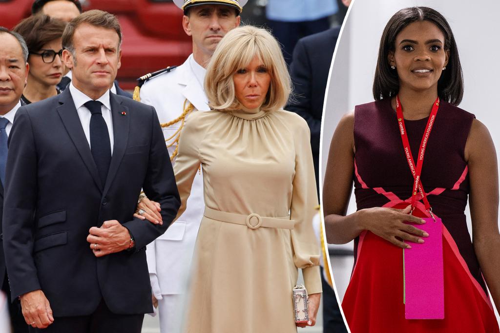 Emmanuel Macron speaks out on the Candace Owens lawsuit