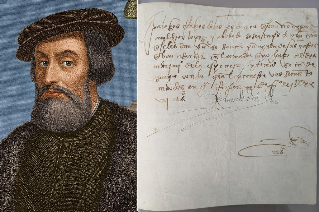 FBI gives back stolen 16th-century manuscript signed by conquistador Cortes to Mexico