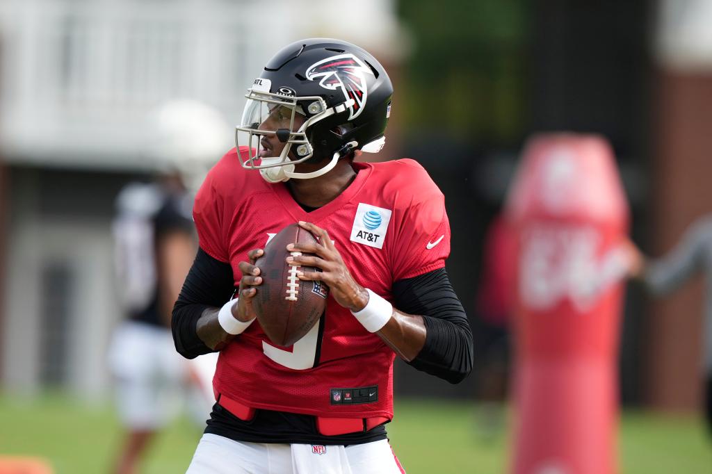 Falcons quarterback Michael Penix Jr. involved in practice scuffle with Titans