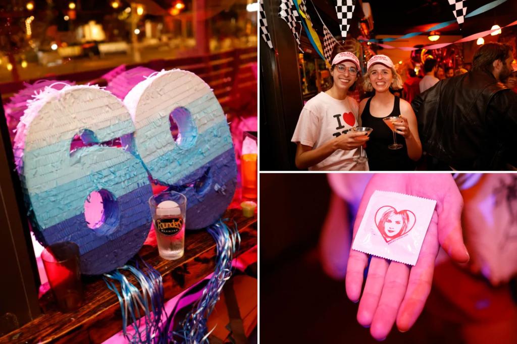 Fans celebrate the star's birthday with events in New York City.