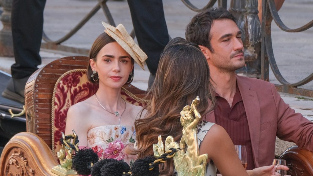 Filming for 'Emily in Paris' resumes just two days after the death of a crew member.