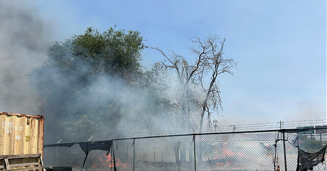 Fire Starter Targeted Washington ICE Office