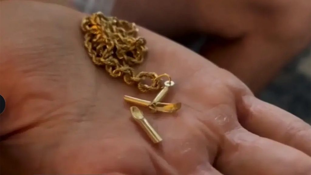 Florida man survives random gunshot when his cross necklace stops the bullet