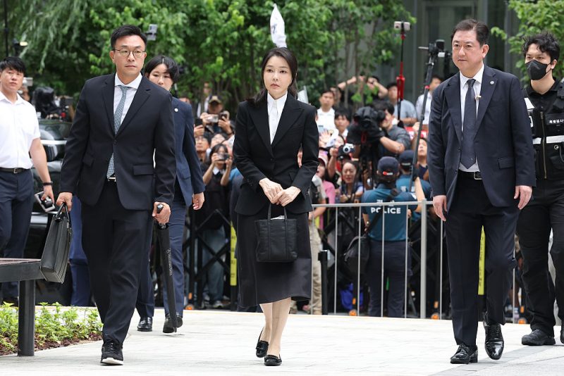 Former South Korean first lady jailed with her husband for corruption allegations