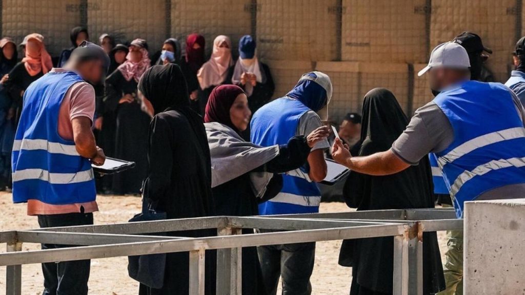 Gaza Humanitarian Foundation supported by the US starts trial program for aid reservations