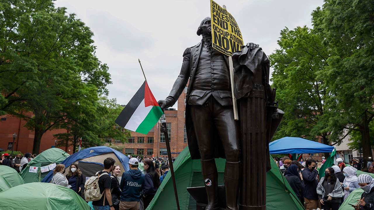 George Washington University is accused of breaching civil rights law regarding antisemitism.