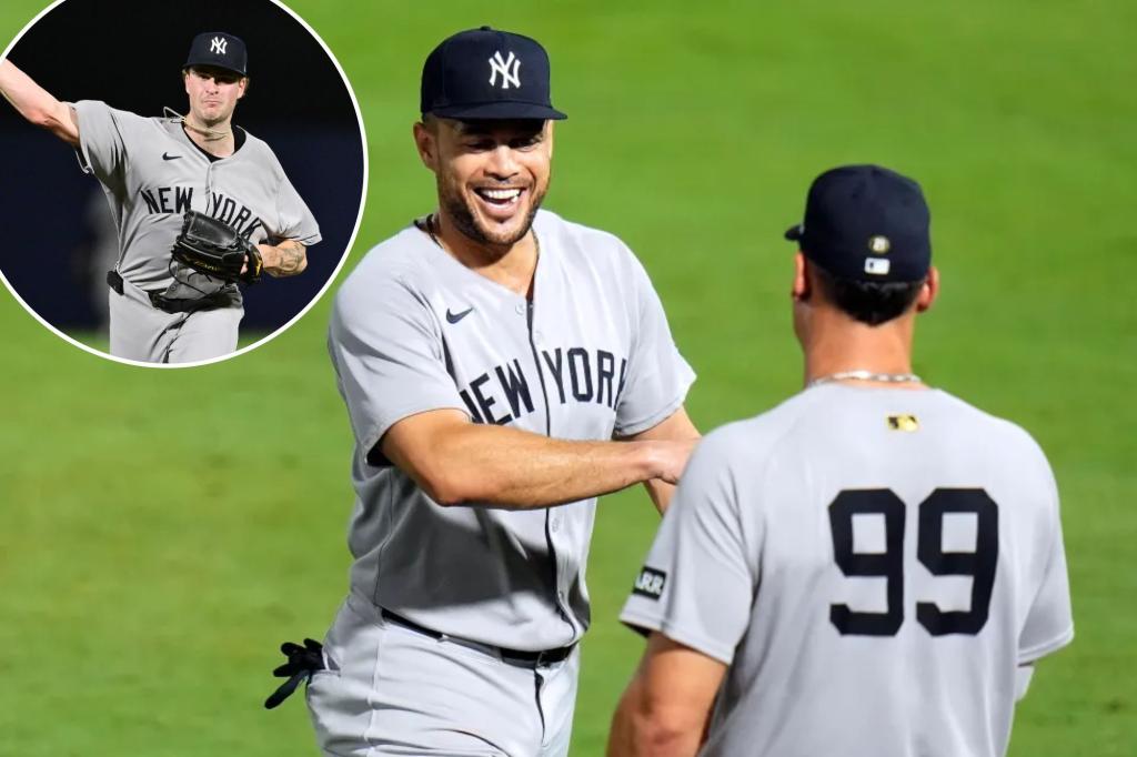 Giancarlo Stanton's two-run home run in the 10th inning secures victory for the Yankees