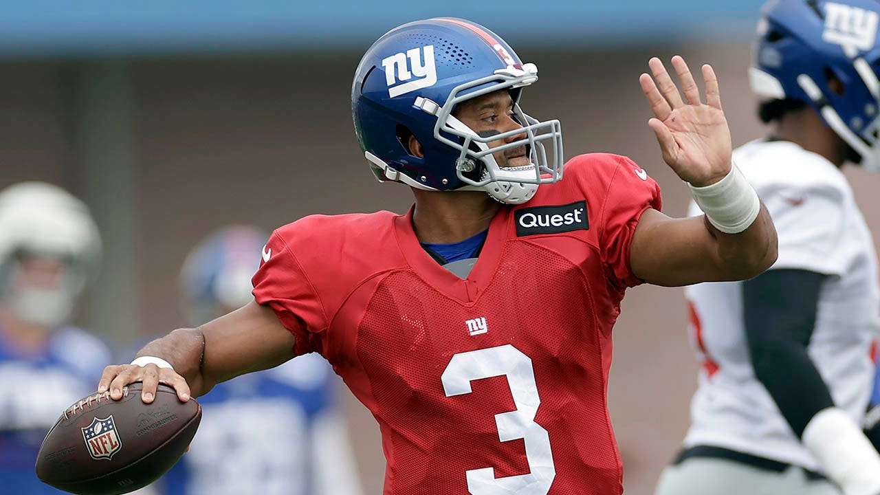 Giants are set to start Russell Wilson in their first preseason game.