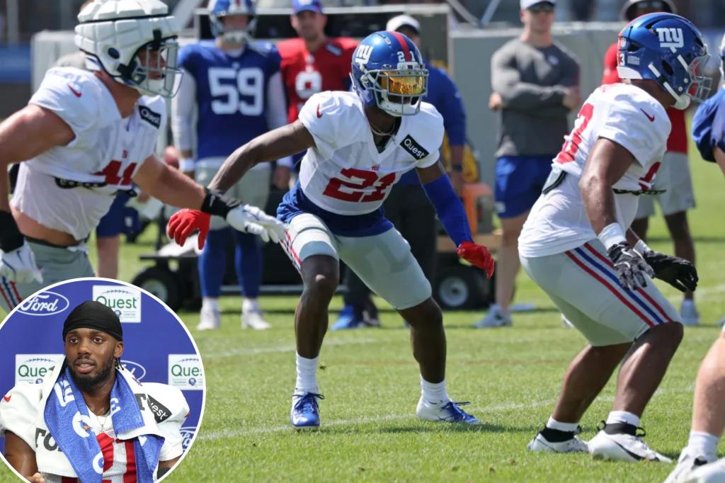 Giants won't need to choose between options with Paulson Adebo as their leading cornerback
