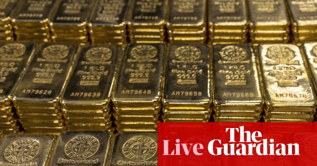 Gold futures hit a new peak following news that Trump has placed tariffs on one-kilo bars.