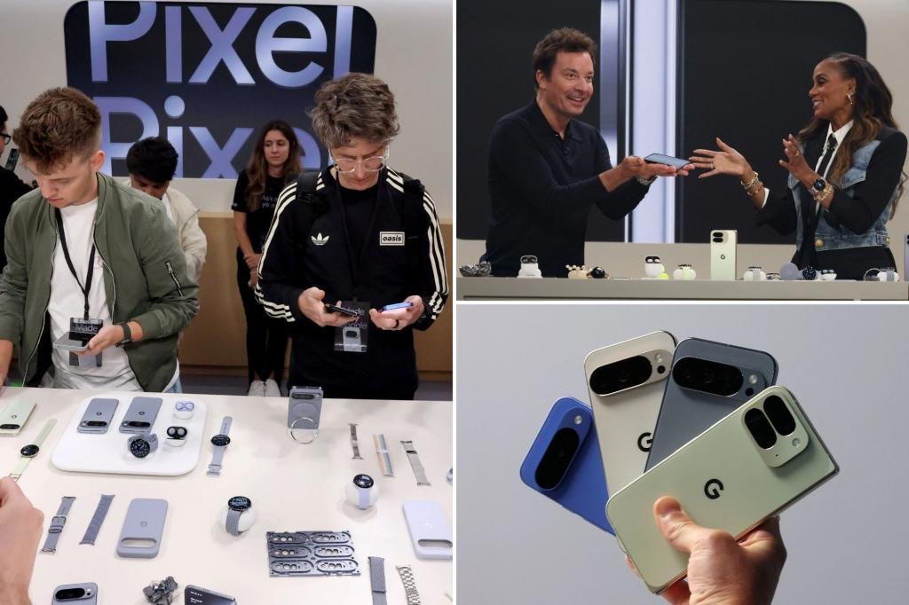 Google pokes fun at Apple's challenges with AI while introducing the Pixel 10 smartphones.