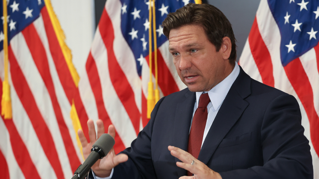 Governor DeSantis criticizes error in report about migrant facility