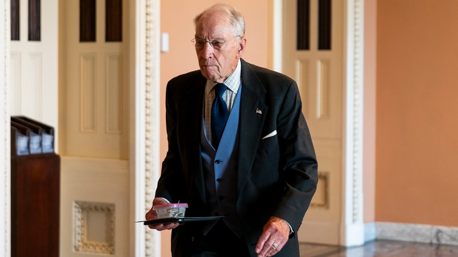 Grassley defends blue-slip rule following Trump criticism