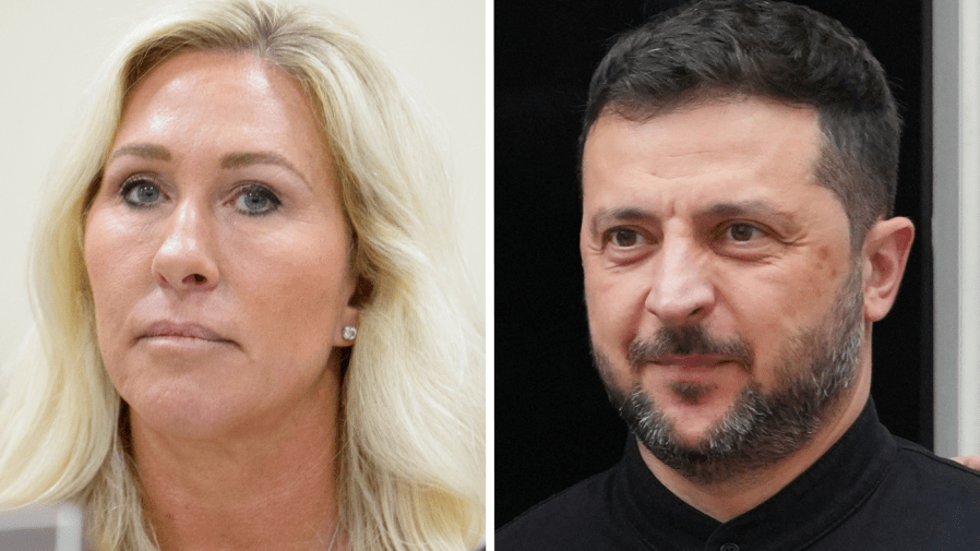 Greene accuses Zelensky of trying to 'sabotage' Trump-Putin summit with drone strikes on Russia