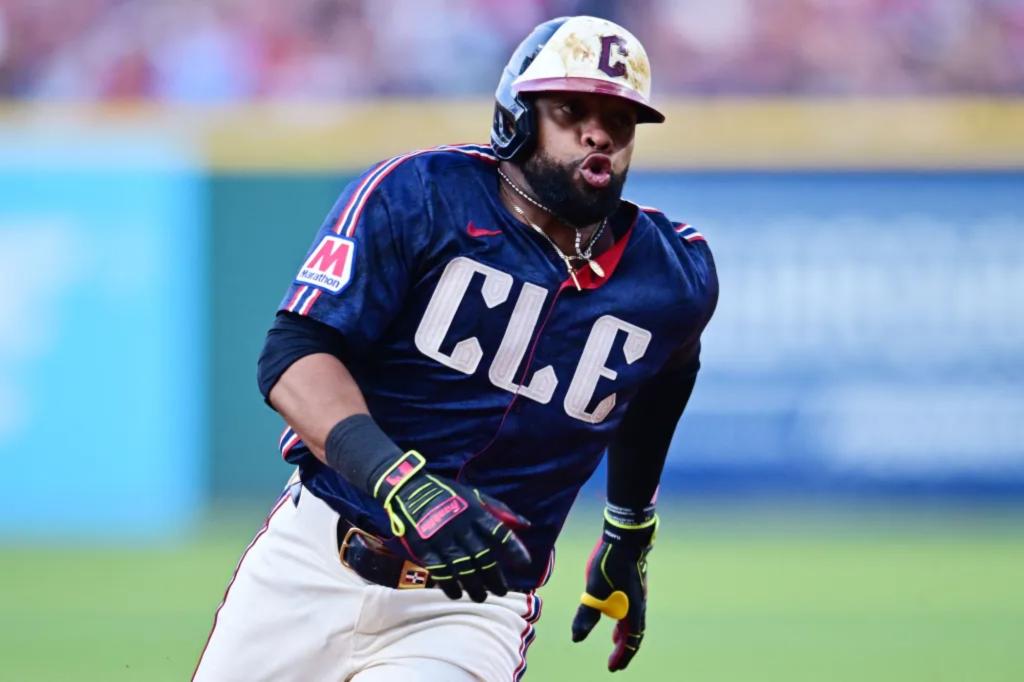 Guardians put former All-Star Carlos Santana on waivers