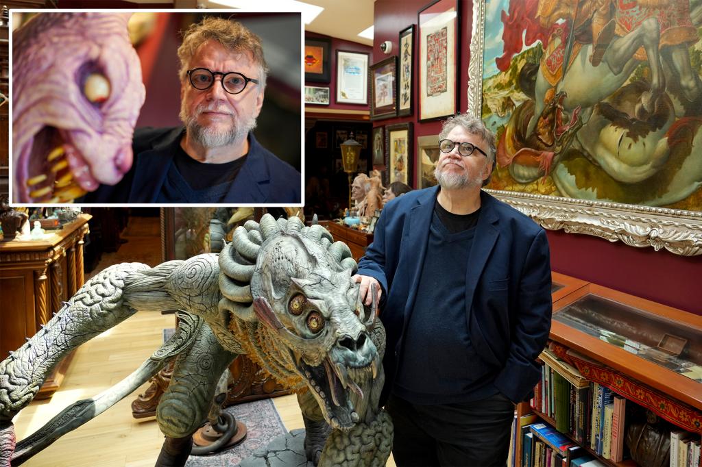 Guillermo Del Toro plans to sell horror collectibles he almost lost in the LA wildfires.