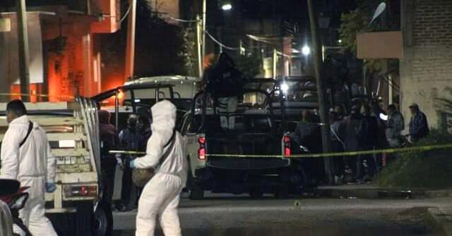 Gunmen from a cartel open fire randomly at a bar in Mexico