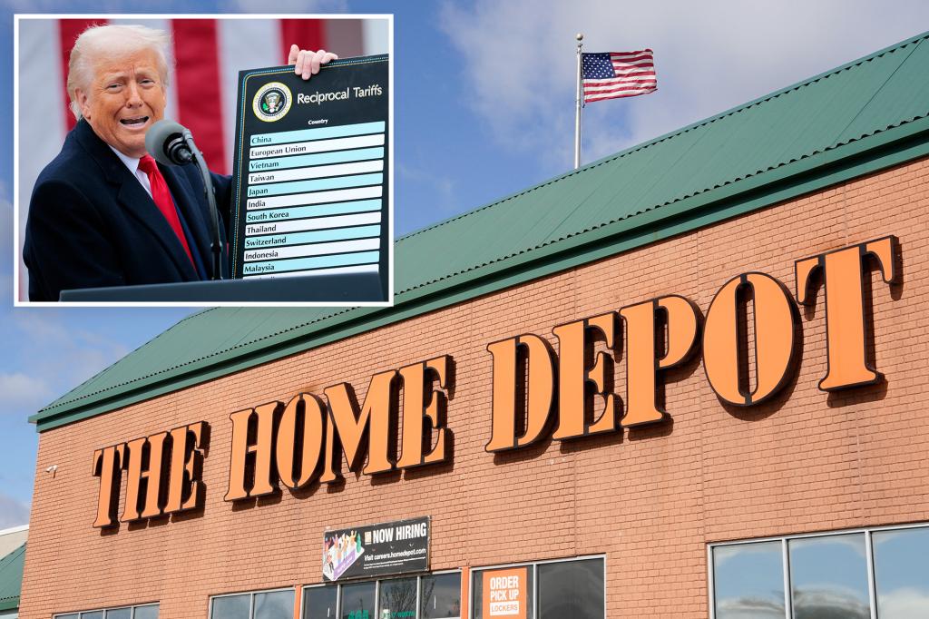 Home Depot indicates it might increase prices due to tariffs.