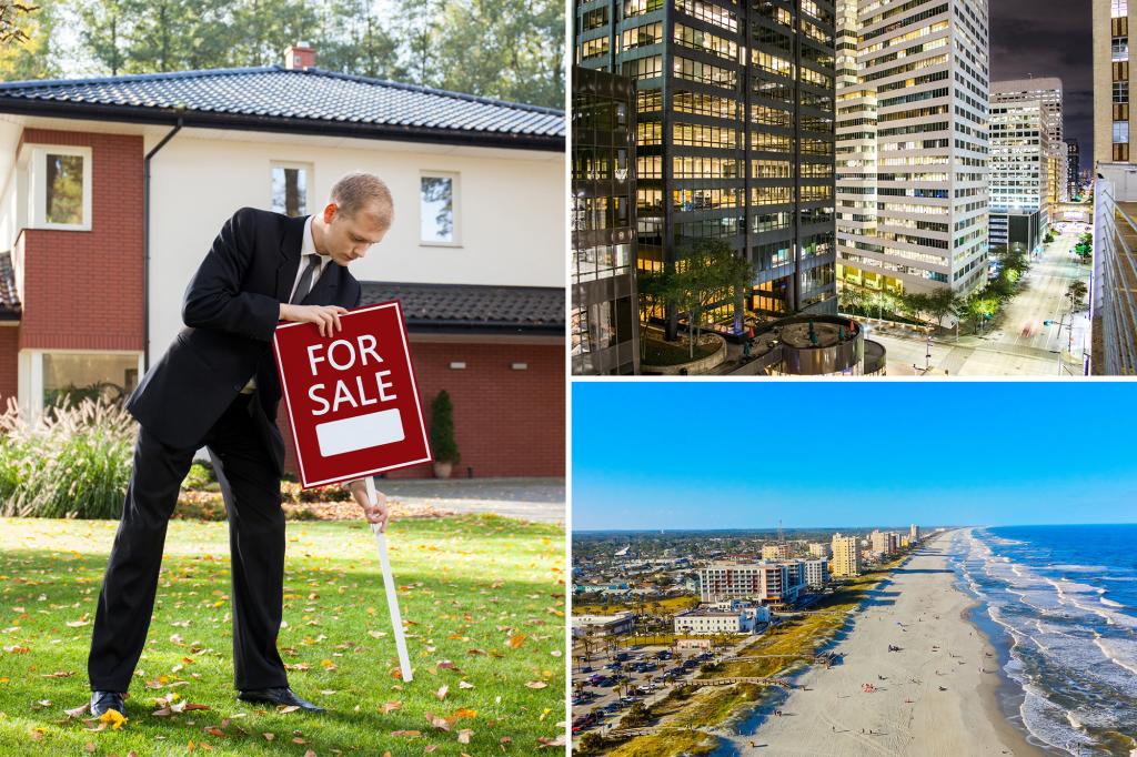 Home prices are declining in 14 cities across the US.