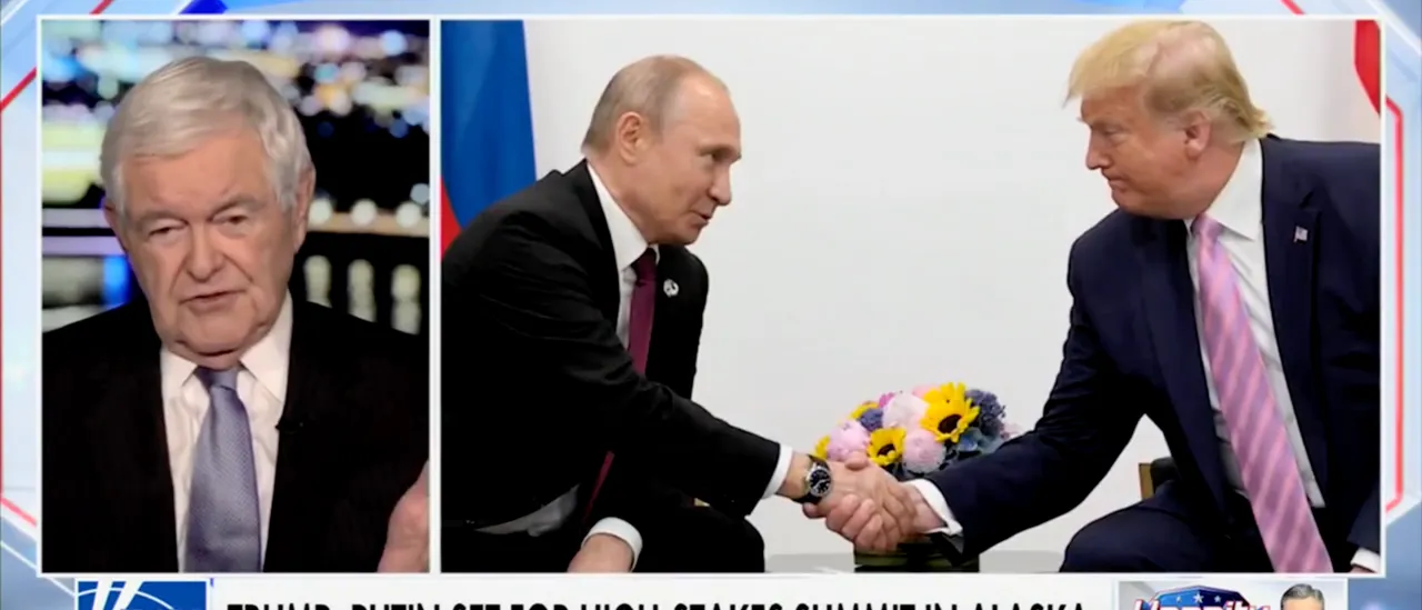 "I Have a Feeling": Gingrich Speculates on Possible Developments Between Putin and Trump
