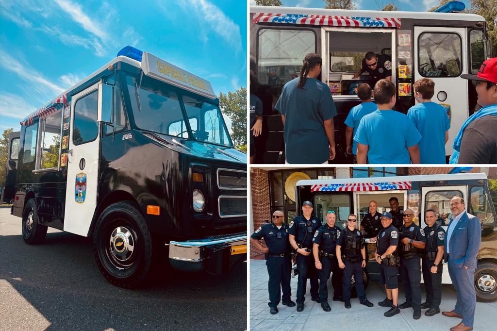 Ice cream truck for police department funded by legal cannabis sales