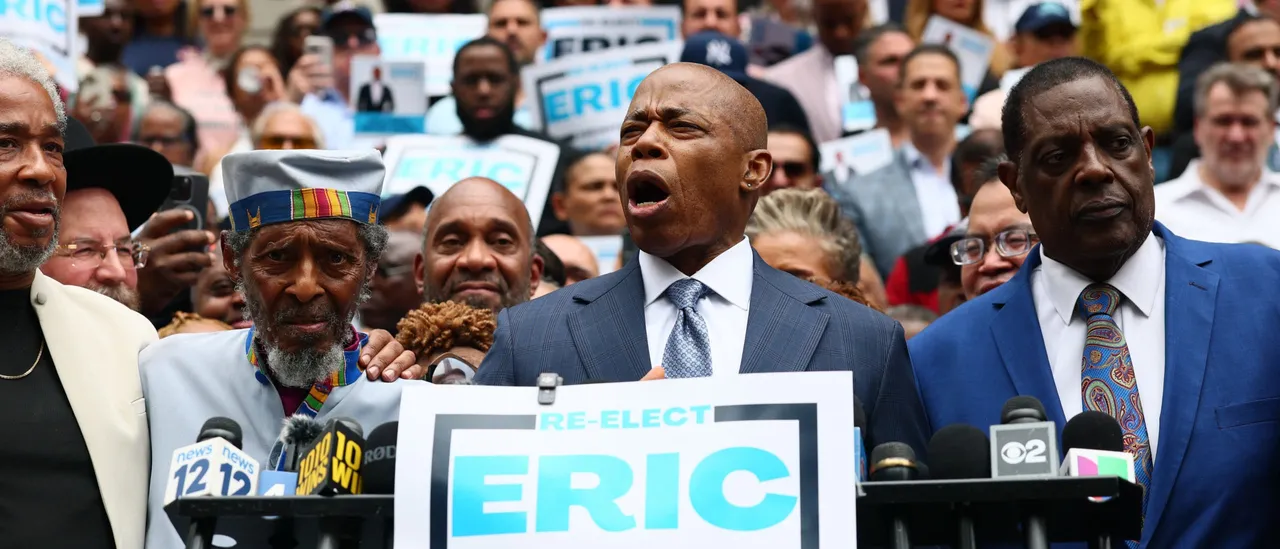 "I’m Committed to New Yorkers": Eric Adams States He Will Stay Despite Tough Reelection Chances