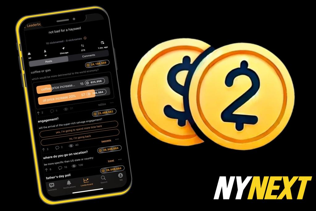 Inside twocents, The New Social Platform Where Your Worth Defines Who You Are