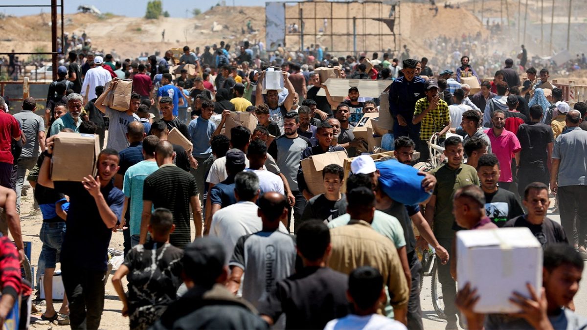 IsraAID assists in delivering humanitarian support to Palestinians in Gaza