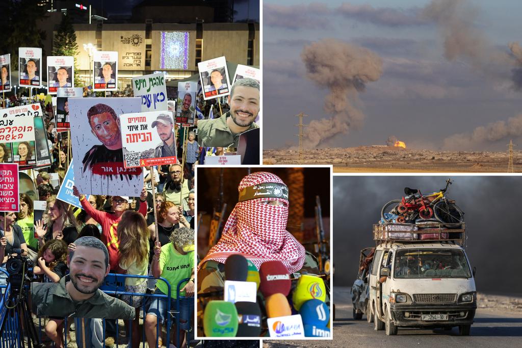 Israel launches intense airstrikes in preparation for assault on Gaza City