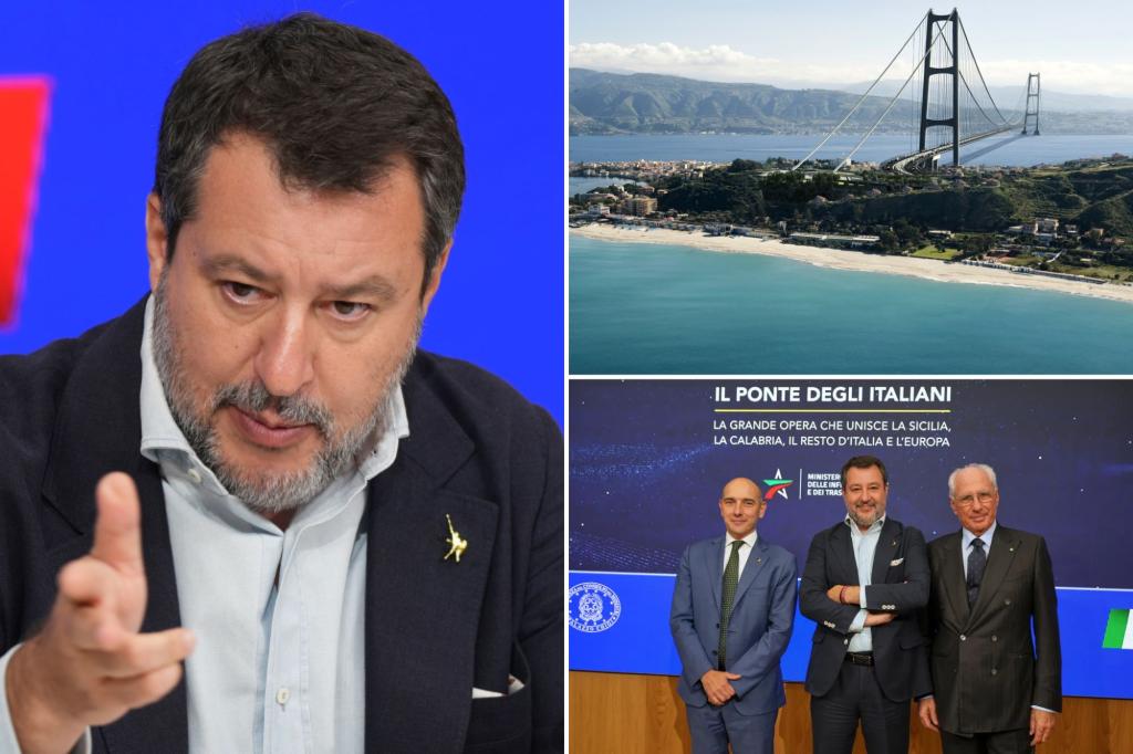 Italy gives the go-ahead for a project to construct the longest suspension bridge in the world.