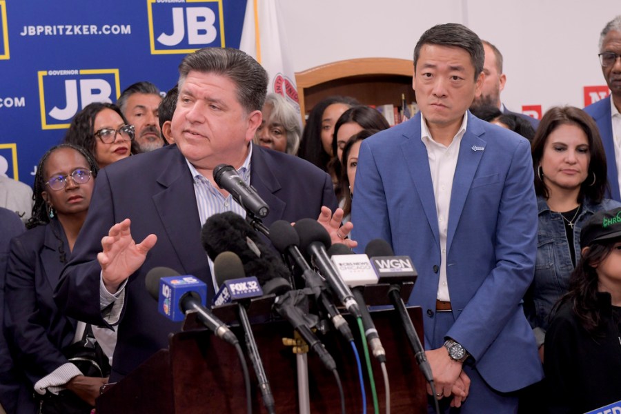 It's Pritzker's show: Yes, he's taking on Texas, and he's unapologetic about it