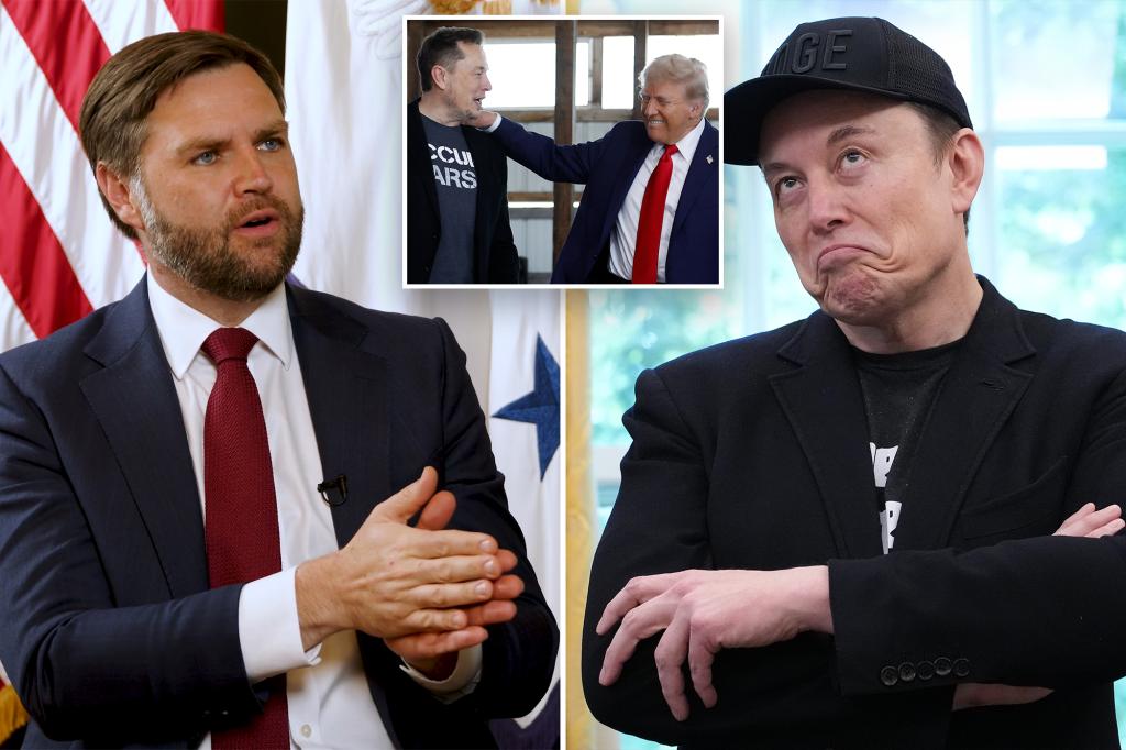 JD Vance believes Elon Musk should go back to the White House but considers the conflict with Trump a 'misstep.'