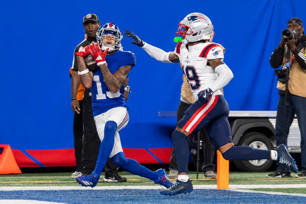 Jalin Hyatt feels let down by his last chance with the Giants, even after scoring a touchdown.