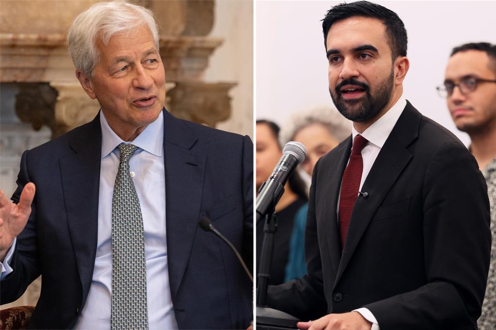 Jamie Dimon talked on the phone with Zohran Mamdani in a 'friendly' manner