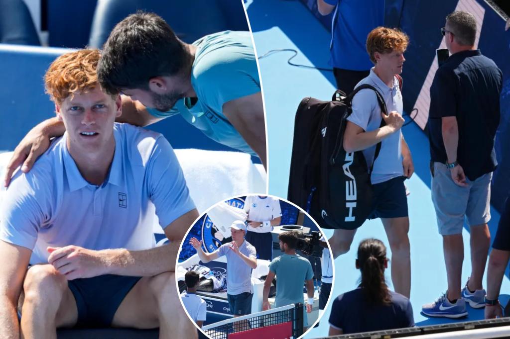 Jannik Sinner and Carlos Alcaraz Cincinnati Open final concludes after five matches