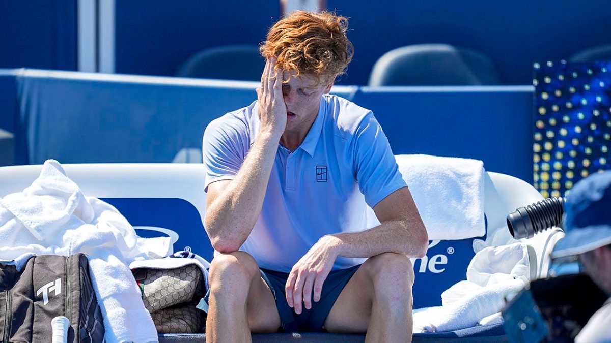 Jannik Sinner withdraws from Cincinnati Open final because of illness while facing Alcaraz