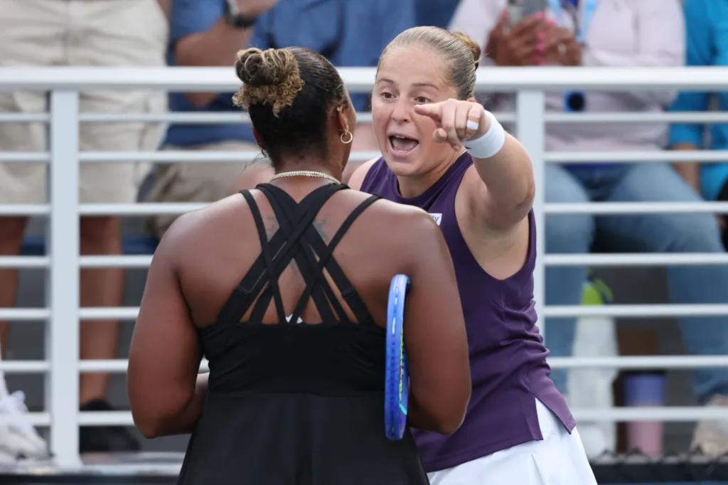 Jelena Ostapenko criticizes Taylor Townsend for being 'disrespectful' at the US Open