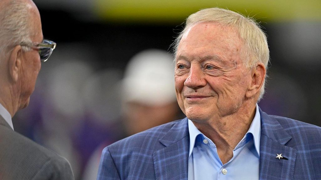 Jerry Jones discusses Micah Parsons' contract on a morning show.