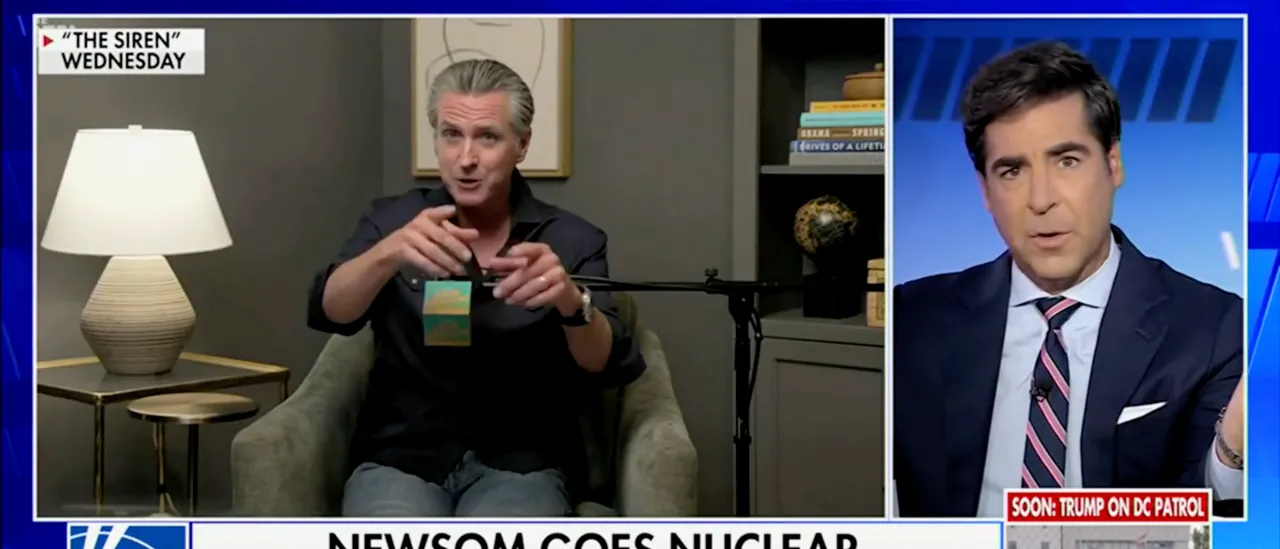 Jesse Watters Discusses Why Gavin Newsom Lacks Nationwide Electability