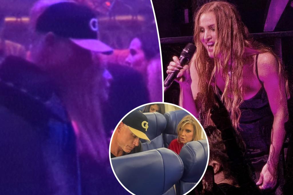 Jessica Simpson spotted with former partner Eric Johnson at her sister's Las Vegas concert after igniting reunion speculation