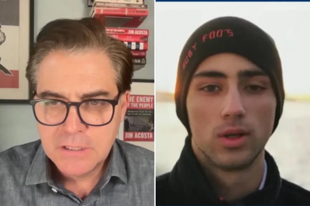 Jim Acosta speaks with an AI-generated avatar of a teenager who has passed away.