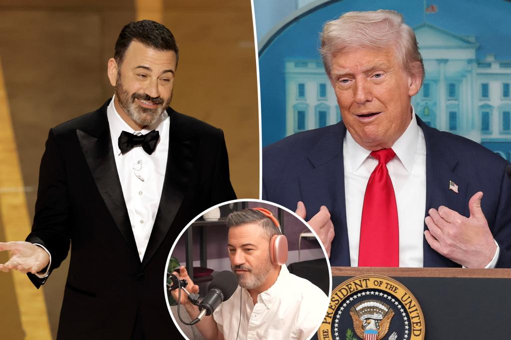 Jimmy Kimmel shares that he has Italian citizenship and alludes to relocating to Europe if Trump is re-elected.