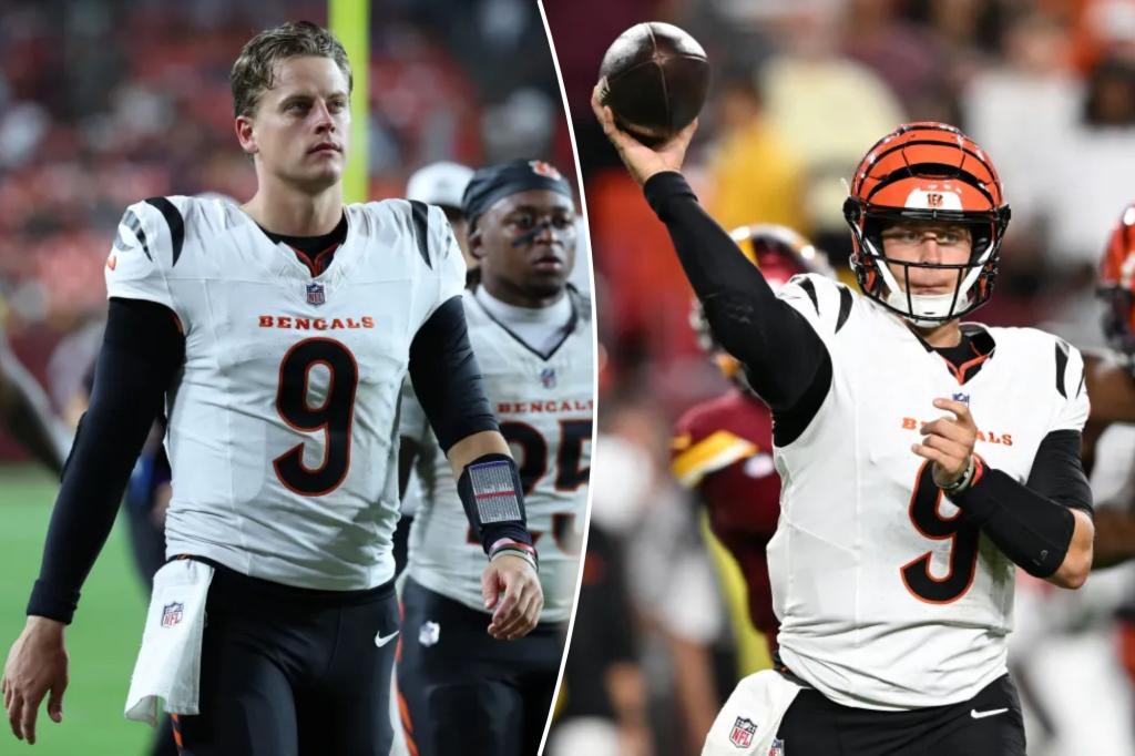 Joe Burrow prepared to introduce the final piece to his Bengals performance