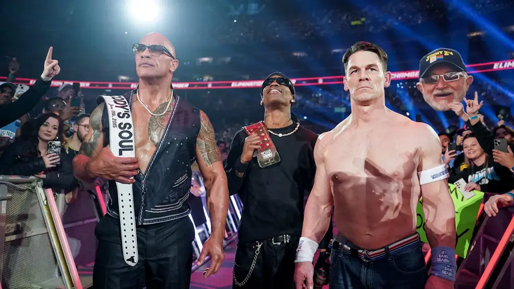 John Cena takes a jab at The Rock and Travis Scott in his last promo before SummerSlam