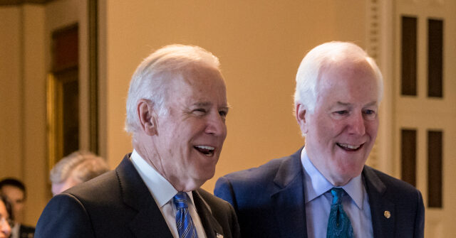 John Cornyn Says He Doesn’t Recall Assisting in the Approval of Biden's Gun Control