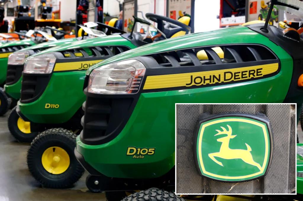 John Deere plans to invest $20 billion in its U.S. operations